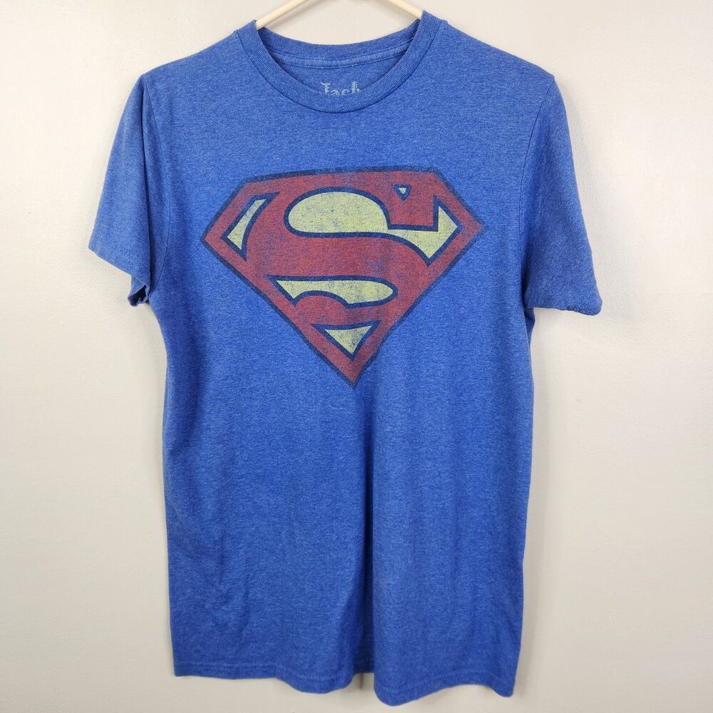 Jack Of All Trades DC Comics Mens Superman Logo Short Sleeve Graphic Tee Medium